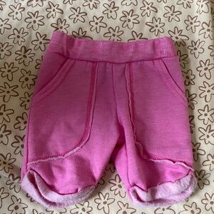 Nano fleece Bermuda pink shorts 2T NWT